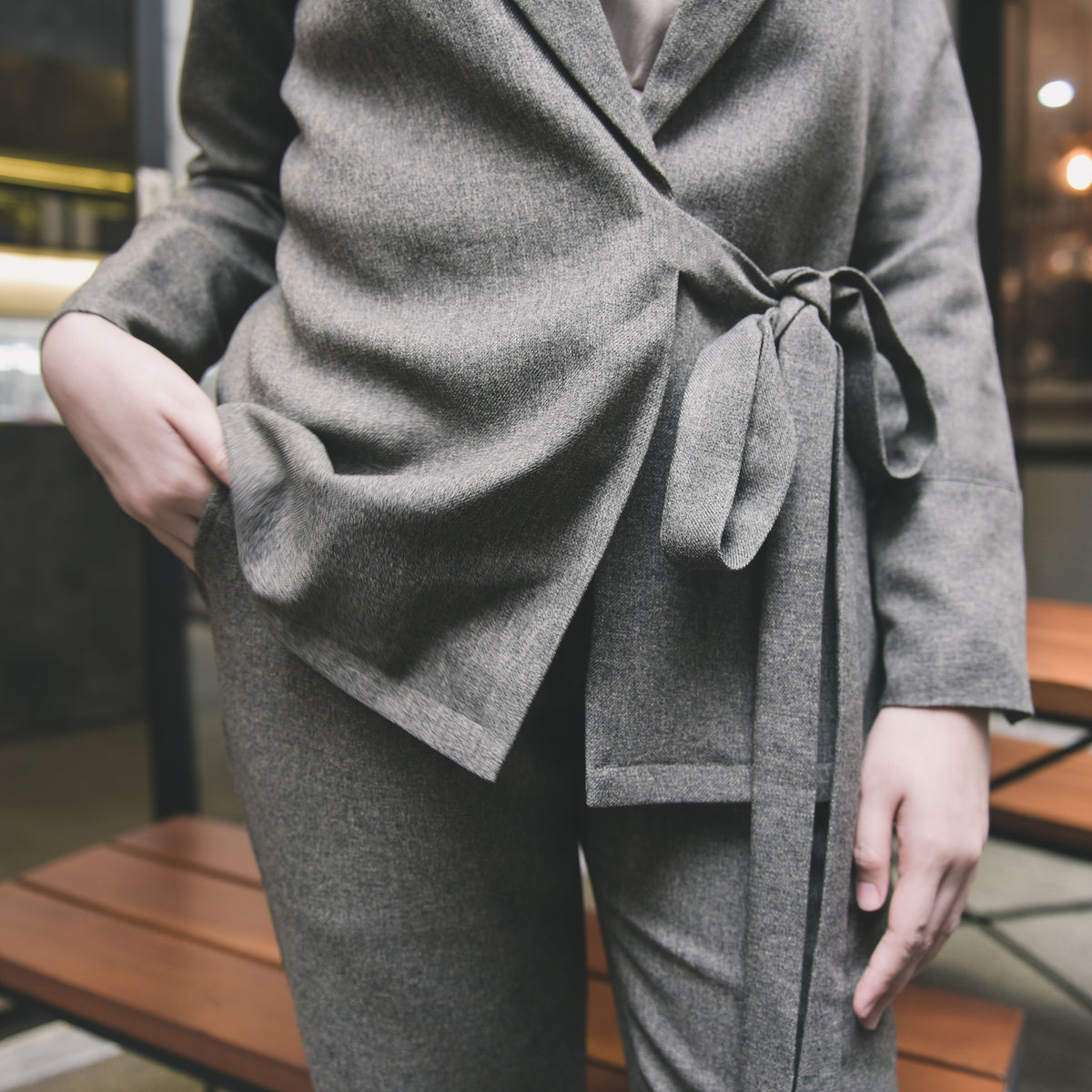 Relaxed Wide Trousers clothing product photo
