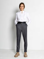 Draped Cotton Shirt