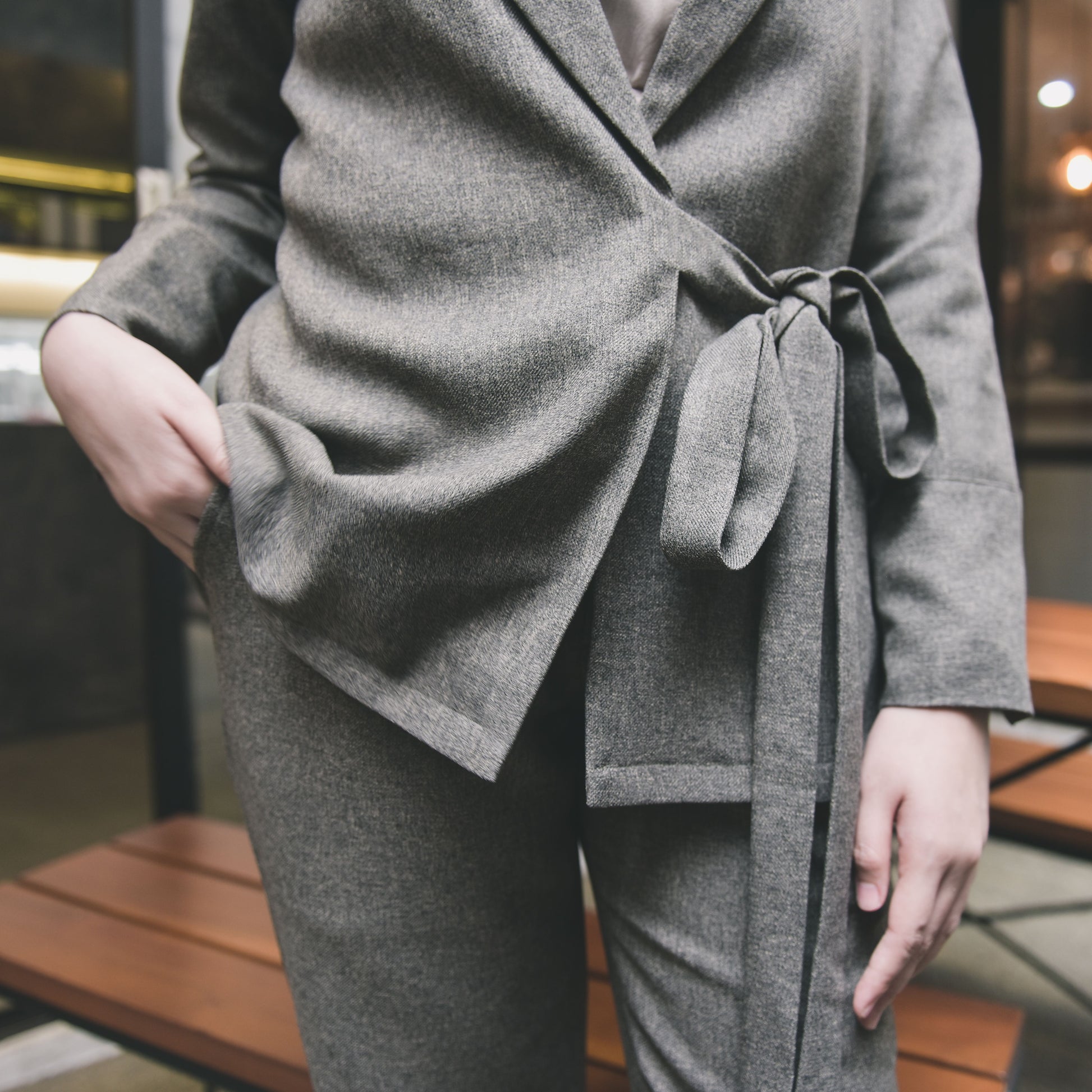 Relaxed Wide Trousers clothing product photo